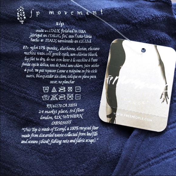 Free People Movement Gone Adrift Long Sleeve Top S - Picture 4 of 5